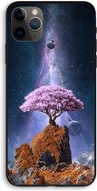 Case Company® - iPhone 11 Pro Max hoesje - Ambition - 100% Biologisch Afbreekbaar - Duurzaam - Biodegradable Soft Case - Milieuvriendelijke Print op Achterkant - Zwarte Zijkanten - Beschermin