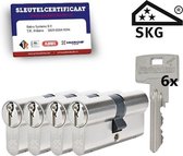 Vitess SKG3 - certificaat cilindersloten - 4 stuks gelijksluitend - 30/30