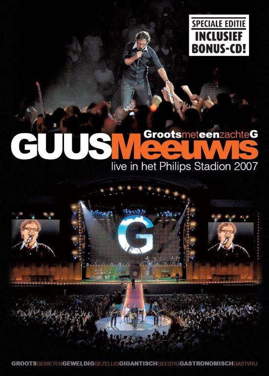 Guus Meeuwis - Groots met een zachte G (2007) (DVD | CD)