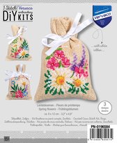 Vervaco - Kit sachet d'assaisonnement Fleurs printanières lot de 3 - PN-0196584