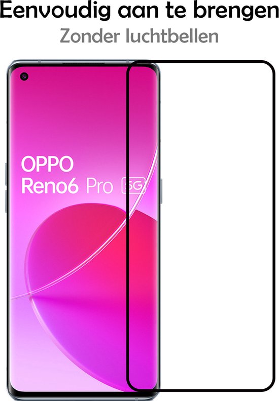 Protecteur d'écran OPPO Reno 6 Pro - Glas protecteur d'écran OPPO Reno 6 Pro - Glas protecteur d'écran OPPO Reno 6 Pro Extra fort - 2 pièces