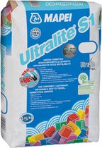 Mapei Ultralite S1 15 kg lijmmortel grijs