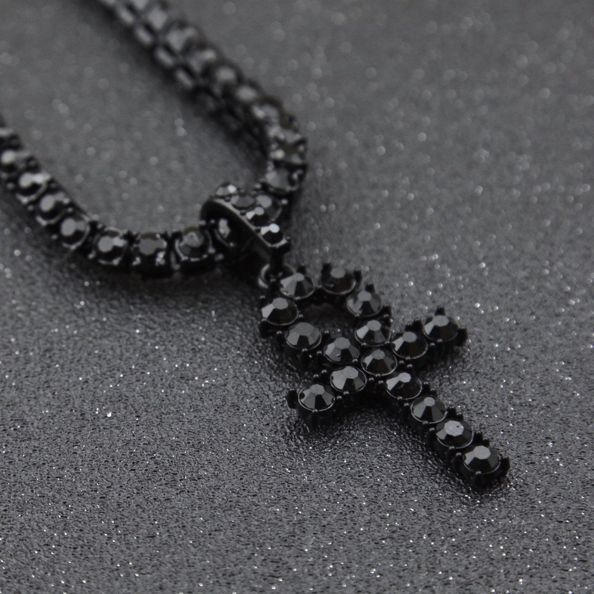 Michooyel tennisketting heren, tennisketting dames, Iced Out