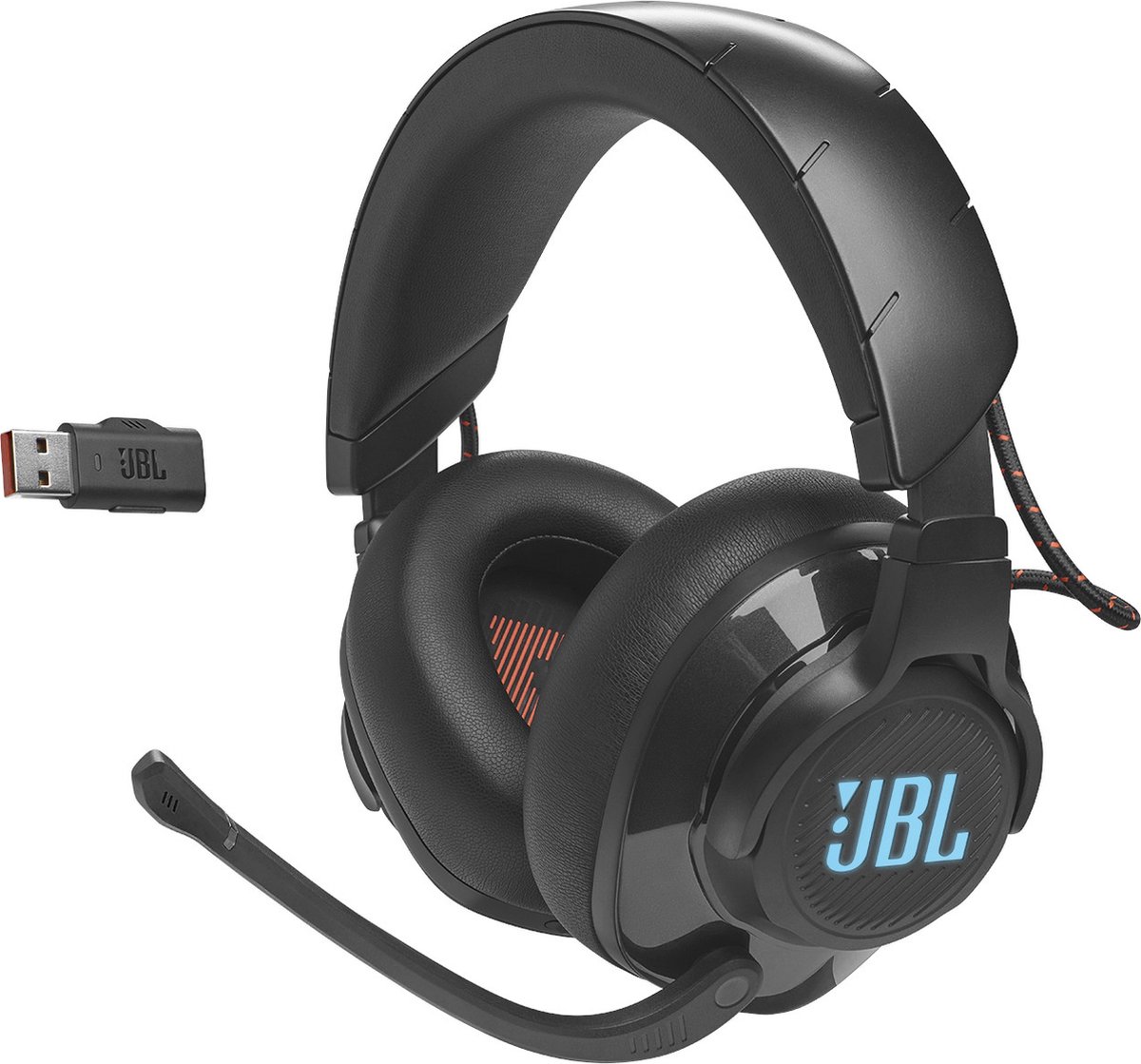 JBL Quantum 610 - Gaming Headset - Draadloos - Over Ear - Zwart - PS4/PS5, Xbox, PC & Nintendo Switch - JBL