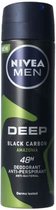 Nivea Deospray Men - Deep Black Carbon Amazonia - 150ml