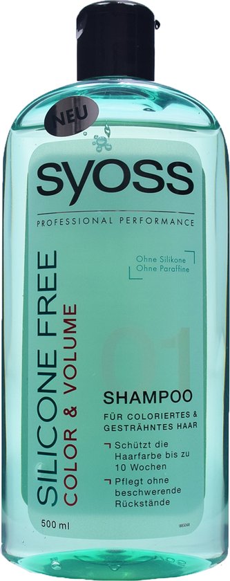 Syoss Shampoo - & Volume Silicone Free ml bol.com
