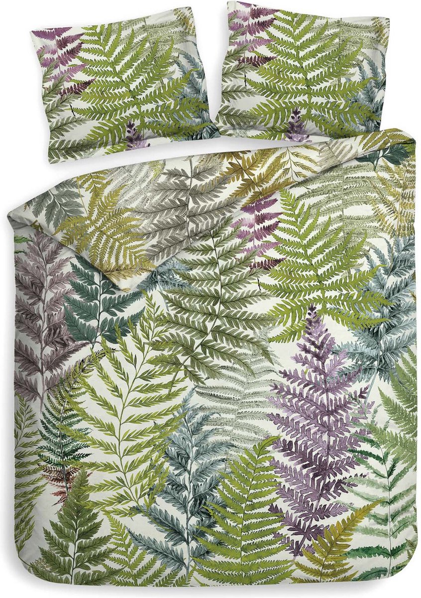 Heckett & Lane Harwin Dekbedovertrek - Lits Jumeaux - 240x200/220cm - Katoen Satijn dekbedovertrek - Multi