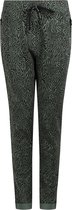 Zoso Broek Simone 221  Green Black 1250 0000 Dames Maat - XS