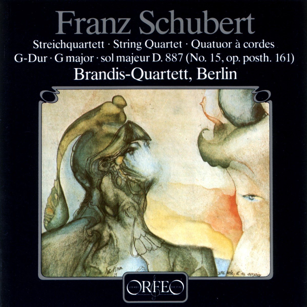 Brandis-Quartett - Schubert: Streichquartett No. 15 D 887 (CD)