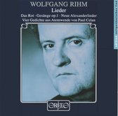 Ursula Hesse, Christoph Prégardien, Ulrike Stöve, Yaron Windmüller - Rihm: Lieder (CD)