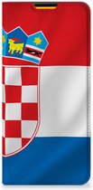 Leuk Hoesje Geschikt voor Samsung Galaxy M52 Smart Cover Kroatische Vlag
