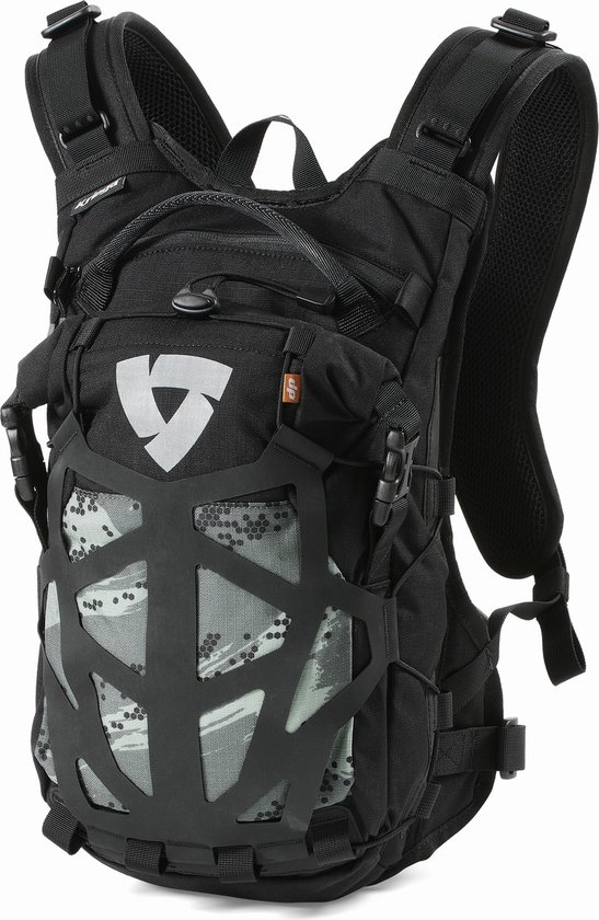 REV'IT! Backpack Arid 9L H2O Black Camo Grey Uni - Rugzak