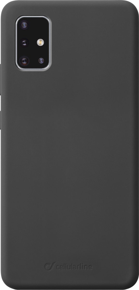 Cellularline - Samsung Galaxy A51, hoesje sensation, zwart