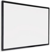 Whiteboard met zwart frame - Magnetisch - 60x90 cm