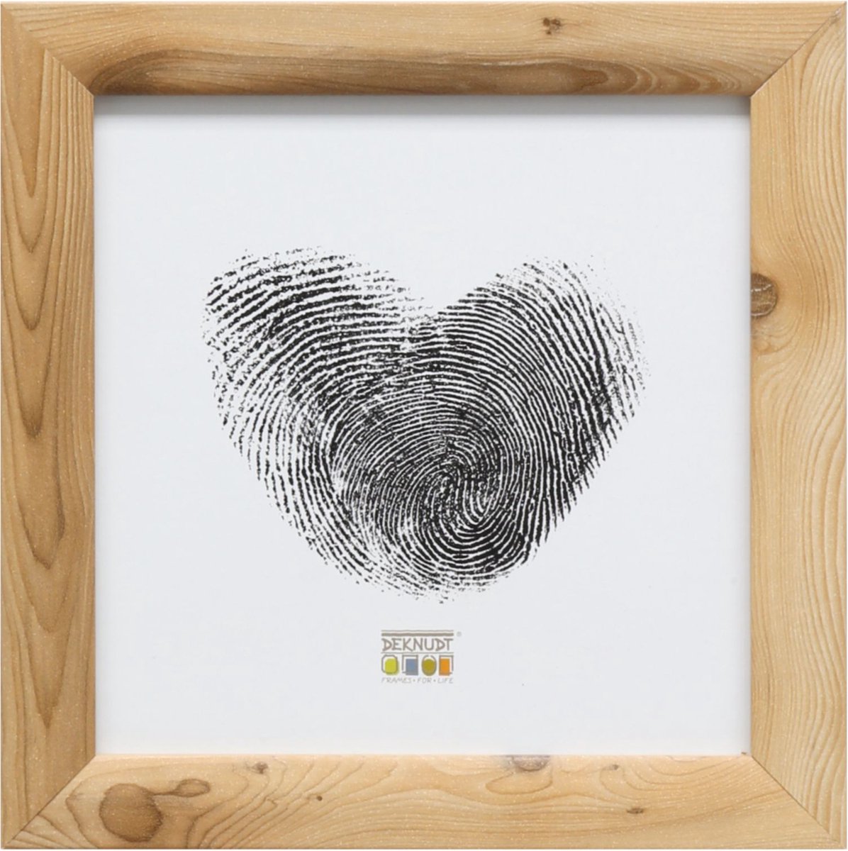 Deknudt Frames fotolijst S54SH8 - blanke houtkleur - hout - 30x30 cm naturel