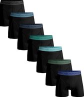 Muchachomalo - 7-pack onderbroeken heren - Effen kleuren - Zachte Waistband