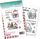 Christmas Fishes Clear Stamps (PD8097A)