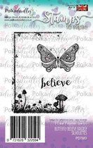 Butterfly Believe Clear Stamps (PD7889)