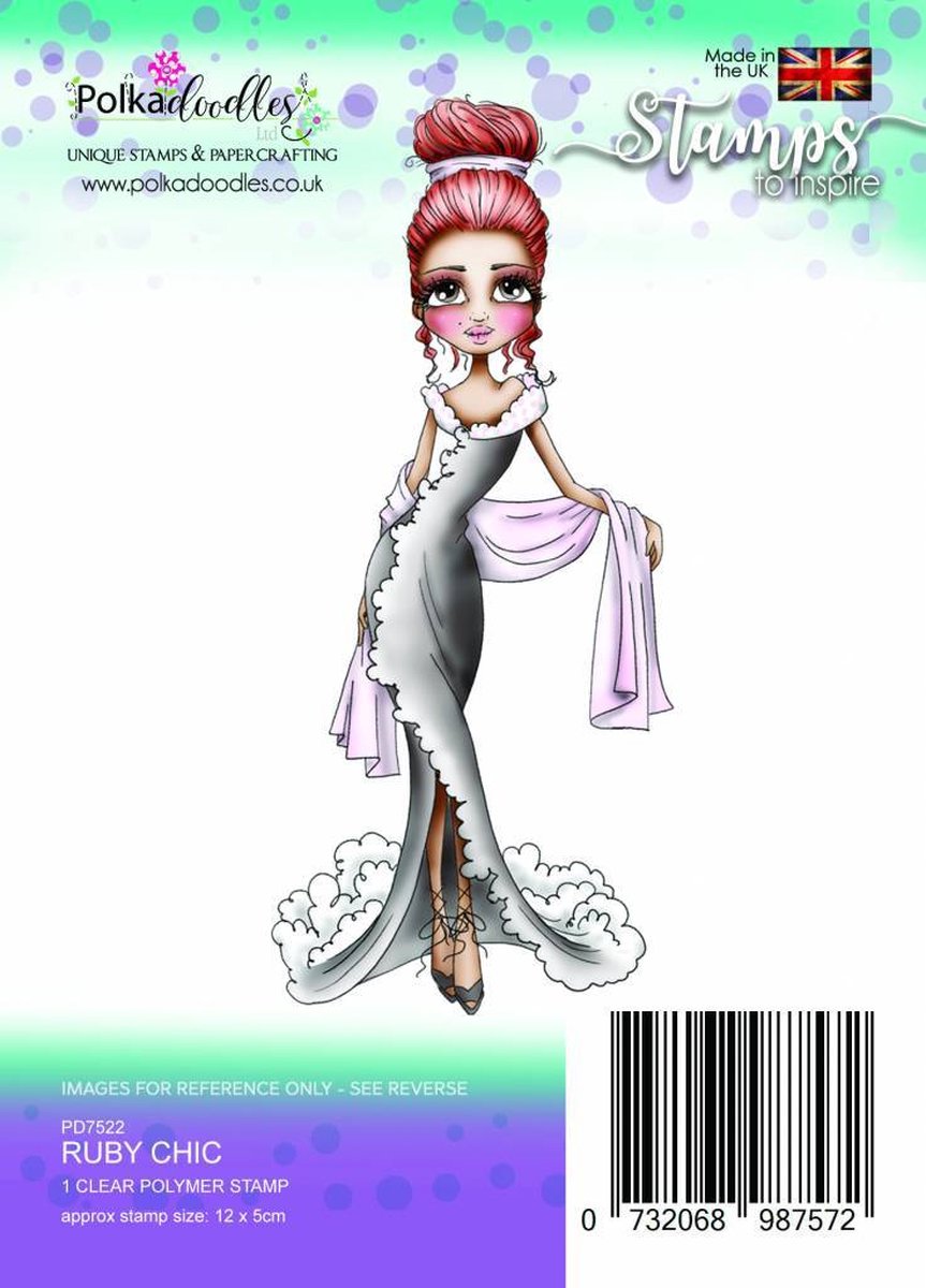 Ruby Chic Clear Stamp (PD7522)