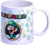 Nintendo Super Mario Bros Luigi Mok en spaarpot set