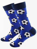 Voetbalsokken - Leuke sokken met voetbalprint - Mandarina Socks - One size