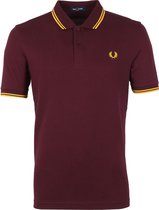 Fred Perry - Polo M3600-P73 Bordeaux - 3XL - Slim-fit