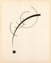 Wassily Kandinsky – Free Curve to the Point - Sound of Geometric Curves (1925)