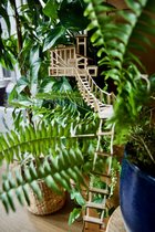 Boomhut & Touwbrug KIT's | COMBI DEAL | do-it-yourself bouwpakket | miniature treehouse