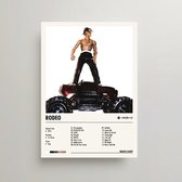 Travis Scott Poster - Rodeo Album Cover Poster - Travis Scott LP - A3 - Travis Scott Merch - Muziek