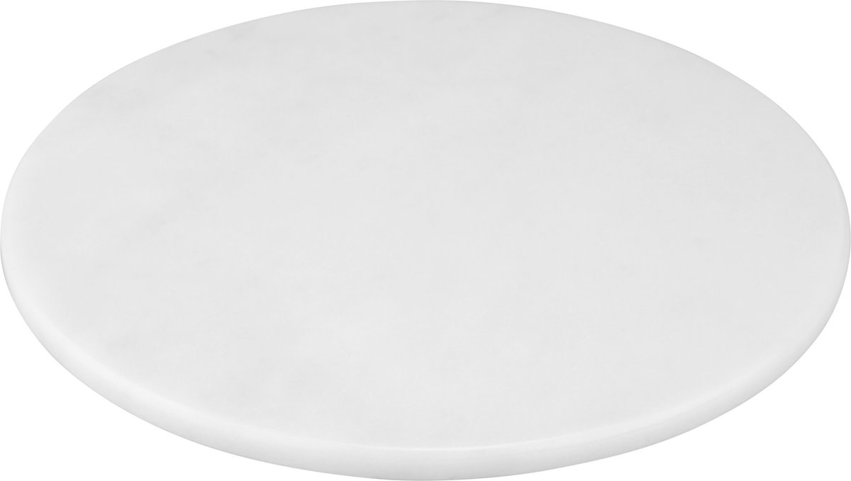 Marmer - dienblad - wit marmer - Ø30cm - rond marmer dienblad - vierkant marmer dienblad - decoratie schaal - tapasplank - serveerplank