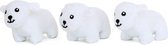 Zippy Paws ZP893 Miniz 3-Pack - Polar Bears - Speelgoed voor dieren - honden speelgoed – honden knuffel – honden speeltje – honden speelgoed knuffel - hondenspeelgoed piep - hondenspeelgoed b