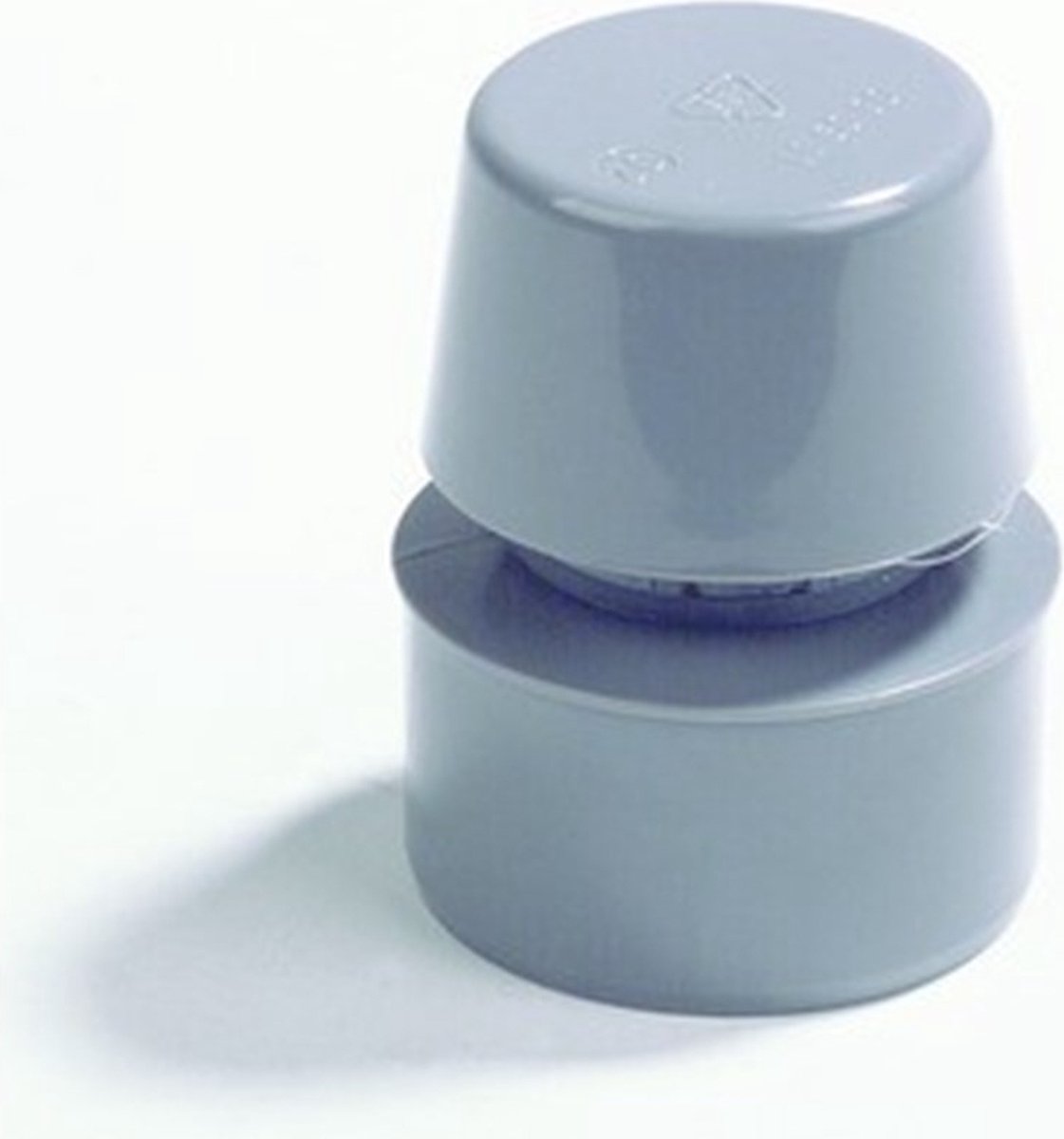 Dyka Beluchter lijmmof aansluiting PVC grijs 50mm