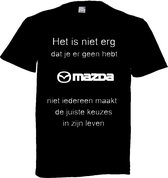 Mazda T-shirt maat 5XL
