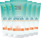 Garnier Ambre Solaire Aftersun met Zelfbruiner voor gezicht & lichaam - 6 x 200 ml - Voordeelverpakking