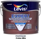 Levis Expert Gevel - Topkwaliteit Buitenmuurverf - Kleur RAL 9016 Verkeerswit - 10 L