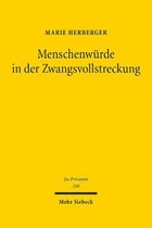 Menschenwurde in der Zwangsvollstreckung