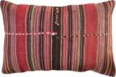 Echt Vintage Kelim kussenhoes-40x60-Handgemaakt-authentiek