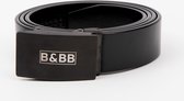 Black & Brown Belts/ 150 CM / Squared 2.0 - Black Belt XL/Automatische riem/ Automatische gesp/Leren riem/ Echt leer/ Heren riem zwart/ Dames riem zwart/ Broeksriem / Riemen / Riem