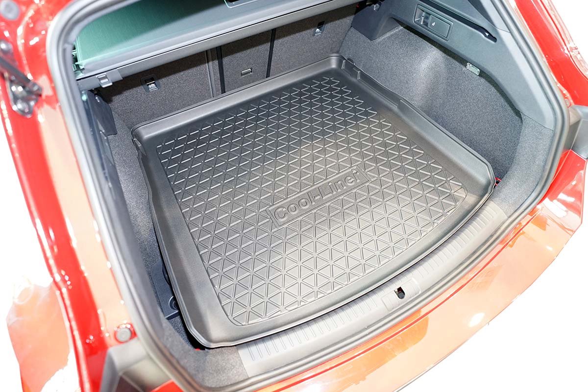 Kofferbakmat geschikt voor Seat Leon Sportstourer (KL) 2020-heden wagon Cool Liner anti-slip PE/TPE rubber