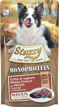 Stuzzy Hondenvoer Monoprotein Graanvrij Rund - Bosbes 150 gr