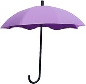 Zelfklevende Ophanghaak - Wandhaak - Muurhaak - Sleutelhaak - Handdoekhaak - Paarse Paraplu