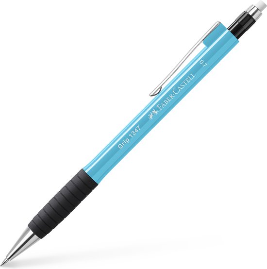 Faber-Castell vulpotlood - Grip 1347 - 0,7mm - licht blauw - FC-134713