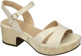 Wonders -Dames -  off-white/ecru/parel - sandalen - maat 41