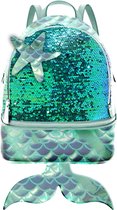 OH MY POP! Fashion backpack blue holographic WOW Siren