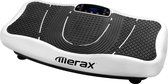 Merax 2D Trilplaat, Trilplaat Fitness met LCD-display, 4 Trainingsprogramma's, Afstandsbediening, Trainingsbanden, Belastbaar tot 150KG