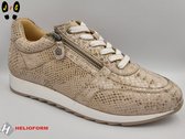 Helioform dames sneaker, H318 beige, Maat 37