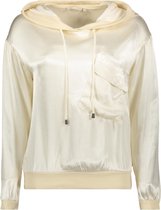 Mexx Trui Hooded Sweater Fl1880023w 110701 Off White Dames Maat - XL