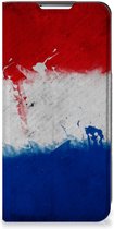 Flip Cover Geschikt voor Samsung Galaxy S22 Plus Telefoonhoesje Nederlandse Vlag