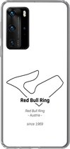 Geschikt voor Huawei P40 Pro hoesje - Formule 1 - Red Bull Ring - Circuit - Siliconen Telefoonhoesje - Cadeau voor man