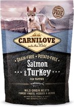 CARNILOVE SALMON/TURKEY PUP 1,5KG